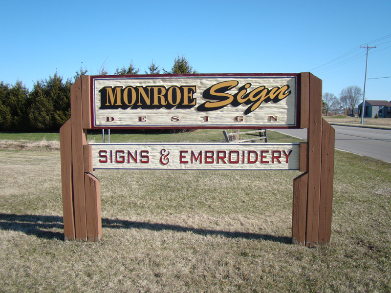 Monroe Sign Design